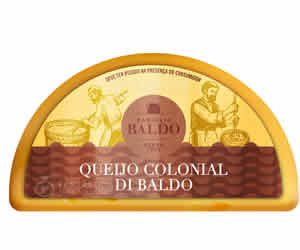 Queijo Colonial Artesanal da Nona Irma Famiglia Baldo - Produto 100% Artesanal