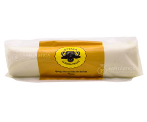 MOZZARELA DI BÚFALA (MANTA) Laticínio Almeida Prado
