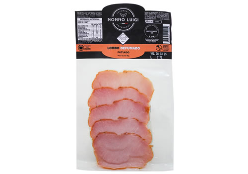 Lombo Defumado Fatiado Nonno Luigi Salumeria Artesanal